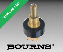 BOURNS单转型精密电位器6630